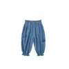 Pantalones Largos de Verano para Niña Lyocell Dudu Home Nuevo Estilo Pantalones Largos para Bebé Traje de Verano Pantalones de Moda para Niña