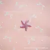 Parche Semidimensional de Estrella de Mar de Perla de Imitación de ABS Oceánico Accesorios para Pasador de Pelo Hebilla de Zapato Accesorios para Funda de Teléfono Móvil 18mm
