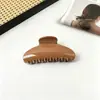 Presilha de Cabelo Popular Semicircular Transfronteiriça com Estampa de Leopardo, Presilha de Garra Grande da Moda para Penteado e Acessórios de Cabelo