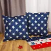 Almohada Decorativa del 250 Aniversario del Día de la Independencia Americana Decoración del Hogar Cojín para Sofá Lino Almohada de Cama Diseño Personalizable