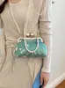 Bolso Bordado Transfronterizo Estilo Chino Nuevo Bolso de Mano con Cuentas 2026 Verano Nuevo Bolso de Hombro Cruzado de Moda
