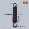 Mola de retorno da embreagem pedal de pé mola de retorno triciclo Shifeng Wuzheng trator mola da embreagem