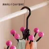 Colgador de gancho giratorio de seis garras para almacenamiento de ropa interior, simple y multifuncional para uso doméstico, organizador de armario de dormitorio de 360 grados