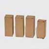 En Stock Caja de Cartón Corrugado Kraft Caja de Color para Fuentes de Alimentación, Ratones y Auriculares, Cuadrada, Extra Dura, Engrosada, Caja de Cartón Color Original