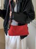 Bolso de Axila de Aspecto Retro de Alta Calidad para Mujer 2025 Otoño Nueva Moda Nicho Bolso Dumpling Estilo Extranjero Bolso de Hombro Único Cruzado