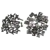 Adequado para fixadores de metal parafusados automotivos, braçadeiras em forma de U com parafusos, braçadeiras antiferrugem e bases fixadas por parafusos