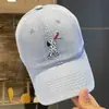 Sombrero de Sol de Mezclilla con Lindo Dibujo Animado de Cachorro para Mujer, Temporada de Primavera y Verano, Gorra de Béisbol Ampliada y Ensanchada para Protección Solar