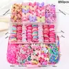Popular set transfronterizo de accesorios para el cabello para niños, scrunchies en caja, ligas elásticas, pinzas para el cabello y accesorios para el cabello para niñas pequeñas
