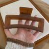 Pinza de agarre extragrande de 13 cm ~ color gelatina otoño e invierno pinza de tiburón rodete trasero pelo ins pasador francés de alta gama para mujer