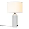 Lámpara de Mesa de Gravedad Minimalista Nórdica de Mármol, Modelo de Sala de Estilo Zen, Recepción de Hotel, Lámpara de Mesita de Noche de Travertino