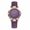 Céu Estrelado Pulseira de Relógio Feminino Relógio de Pulso Feminino Rosa Meninas Relógio Moda Couro Simples Relógios Reloj Mujer Rosa
