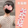 Rizador de pelo con forma de lazo para niña, con clip giratorio mágico, accesorio para rizar el cabello con forma de bola para niña, banda para el cabello