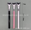 Pincel de sombra nasal nuevo de fábrica, cerdas en forma de V, ala de nariz con borde de sombra de alto brillo, pincel de maquillaje de pelo de fibra única