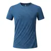 2026 Europeo y Americano Comercio Exterior Transfronterizo Aliexpress Verano Hombre Secado Rápido Manga Corta Estampado Deportes Correr Fitness Camiseta