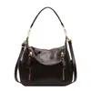 Bolsa de mano vintage de gran capacidad estilo coreano para mujer, bolso de hombro cruzado de moda para otoño e invierno, bolso casual de axila
