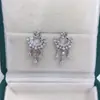 Joyas hechas a mano DIY aretes de perlas para mujer, accesorios de aretes de botón de perla, borlas pequeñas delicadas, circonita, venta al por mayor transfronteriza