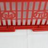Suministro directo de fábrica cesta de recolección de plástico 3kg Cesta de plástico portátil cuadrada cesta de fresa cereza mora venta al por mayor