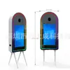 Cabine fotográfica em forma de arco transfronteiriça, máquina de fotos multi-touch de alta definição, máquina de fotos com troca de roupa por IA, ferramenta fotográfica mágica
