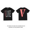 Vlone saludo manga corta V grande dragón chino limitado Fujiwara Hao Guanxi Wang Yibo con suelto pareja hombres