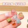 Contas de Açúcar Aquamarina Natural Acessórios para Pulseira DIY Atacado