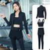 Traje de ropa de yoga nuevo de primavera y verano 2023 para mujer, ropa deportiva para correr y fitness, ropa profesional de secado rápido para correr por la mañana, conjunto de cinco piezas