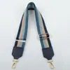 Nuevo accesorio de correa para bolso de moda versátil con rayas, correa ancha para el hombro ajustable, estilo coreano, para un solo hombro o cruzado, correa para bolso de mujer