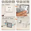 Estante de Colocación para Router, Soporte de Pared sin Taladro para Módem Óptico, Decodificador Wifi, Estante de Almacenamiento para Pared de Cemento, Soporte Organizador de Regleta