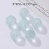 Cristal Verde Menta Piezoelétrico Acessórios de Estrela com Laço Contas Soltas de Vidro Material para Pulseira Colar Artesanal DIY