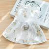 Verano Lindo Estilo Princesa Malla Delgada Vestido Falda de Tirantes Ropa para Perro y Gato Ropa para Mascota Falda