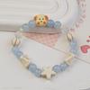 Jingdezhen Nuevo Lindo Dibujo Animado Hecho a Mano Pulsera de Osito de Peluche con Cuentas Joker Regalo para Novia para la Suerte Joyería al por Mayor