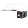 Adequado para Toyota Corolla Camry rav4 Prado DRL farol de neblina radar botão de interruptor LED de energia modificado