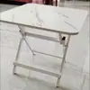 Mesa de Estudo Dobrável Simples, Mesa de Computador de Mesa Sem Instalação, Mesa de Jantar Doméstica para Sala de Estar, Mesa de Duplo Uso para Quarto e Escritório