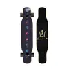 Skate Longboard de 44 Pulgadas para Principiantes, Hombres y Mujeres, Adultos, Tabla de Baile Doblemente Curva Profesional, Monopatín de Cuatro Ruedas de Madera de Arce para Jóvenes
