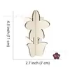 Adornos de Madera de Tulipán de Primavera Sin Terminar Hechos a Mano DIY Pintura Infantil Productos de Madera Florales Pintables