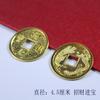 Fortune tree Artesanato acessórios moedas de cobre/liga moedas de cobre 2,0 centímetros Golden Lucky Dragon e Phoenix moedas de cobre acessórios epóxi
