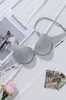 Sujetador con Aros de Material Rayón con Diseño de Estampado de Letras Lovelife, Almohadillas Gruesas en el Pecho, 8 Colores