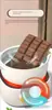 Molde de Silicona para Barra de Chocolate, Antiadherente para Dulces, Barritas de Waffle, Chocolate Casero, Dulces, Barra Energética de Proteínas