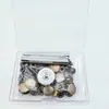 20 Juegos de Broches Metálicos de 15 mm con Kit de Herramientas de Instalación para Uso Transfronterizo, Broches Invisibles Sin Costura, Botones de Emergencia Tipo Presión
