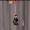 Yiming Xianyuan Talla en Madera Maciza DIY Sándalo Colgante para Teléfono Móvil Accesorios Colgante Creativo Regalo