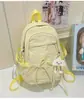 Mochila Fofa e Doce Estilo Japonês com Laço, Mochila para Aluno do Ensino Médio, Mochila de Viagem Fresca Estilo Floresta de Alto Valor