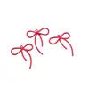 Accesorios de lazo de cinta con agujero para colgar de colores DIY cadena de aleación para teléfono pulsera collar colgante amuleto para bolsa