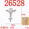 Mini Asas de Diabo Morcego Fofo Estrela de Quatro Pontas Pingente Acessórios de Liga Brincos Artesanais Pulseira Acessórios DIY