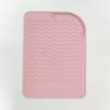 Ferramentas de Cabeleireiro Capa de Isolamento de Silicone Almofada de Isolamento para Chapinha Capa de Isolamento para Modelador de Cachos Almofada de Isolamento de Silicone Antiderrapante Anti-Escaldante