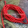Cuerda Redonda de Poliéster con Núcleo Retorcido, Patrón de Puntos de Colores, 5mm de Espesor, Cuerda Miu Resistente al Desgaste para Tejido Hecho a Mano DIY, Colgante, Cinturón, Cuerda para Sombrero, Cordón