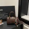 Bolso de Mano tipo Almohada de Moda para Mujer 2026 Nuevo Modelo Bolso Boston Bolso de Hombro Cruzado con Textura de Moda
