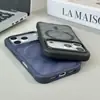 Adecuado para iPhone 17 Pro Max Funda de Teléfono Magnética Mate con Sensación de Piel Apple 16 Cobertura Total Resistente a Caídas Funda Protectora 15