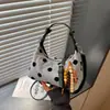 Bolsos de nicho transfronterizos para mujer, nuevo modelo de verano 2026, bolso de hombro para el día a día, bolso cruzado de moda con lunares