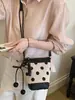 Bolsa Cubo de Lunares de Moda de Alta Calidad 2026 Transfronteriza para Mujer, Bolso de Hombro Simple Versátil, Bolso Cruzado para Viajes