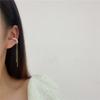 Pendientes Coreanos Dongdaemun para Mujer Perla de Agua Dulce Natural Combinan con Todo Clip para Oreja con Borla Clip para Oreja de Perla Simple Retro