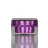Ponto 5G quadrado plástico transparente creme frasco cosmético pequeno amostra frasco de creme para os olhos portátil viagem conjunto sub-frascado